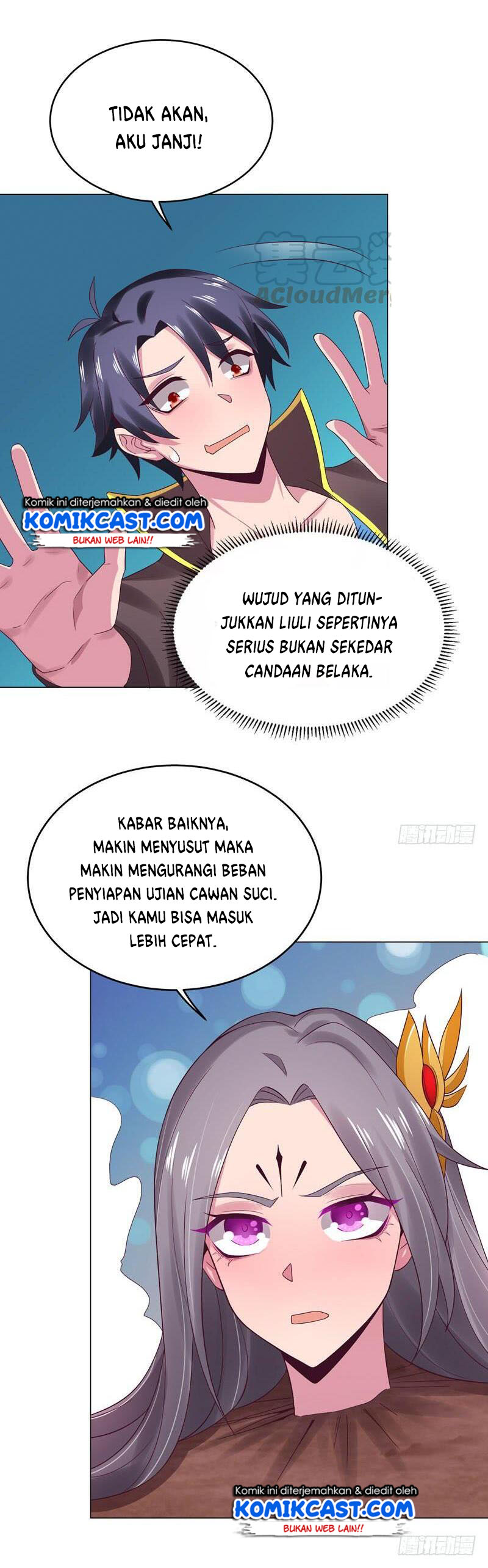 Carrying The Goddess Along Chapter 37 Gambar 8